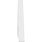 Ekena Millwork Pitch Austin Architectural Grade PVC Gable Pediment, 36"W x 7 1/2"H x 1"P (5/12) GPP036X008X100AUS - alternate 3